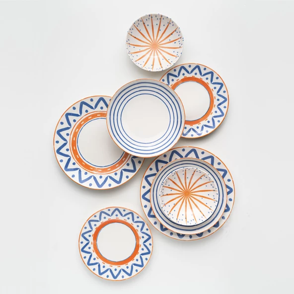 Soley | Soley | 24 Parça 6 Kişilik Yemek Takımı - 3