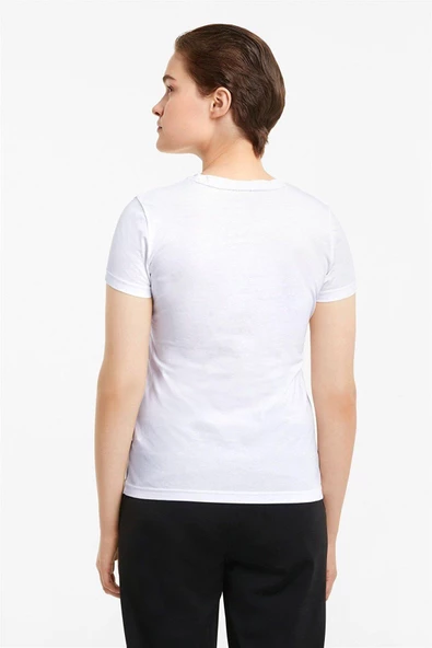 Puma Metallic Logo Tee T-Shırt - 2