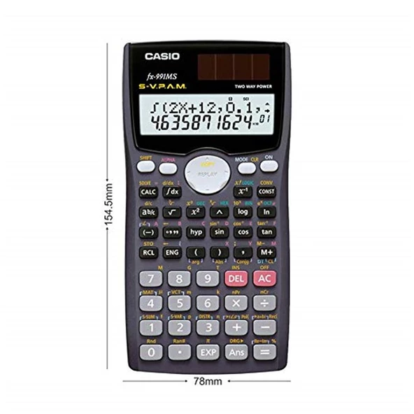 Casio FX-991MS Bilimsel Fonksiyonlu Hesap Makinesi ürün görseli 1