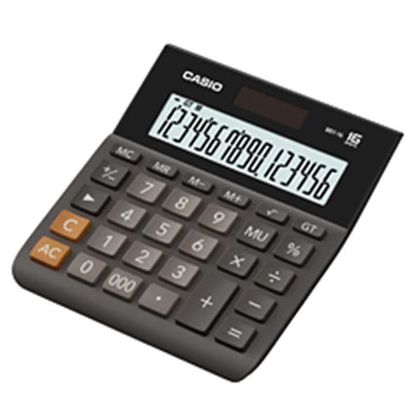 Casio MH-16 16 Hane Masa Üstü Hesap Makinesi ürün görseli 1