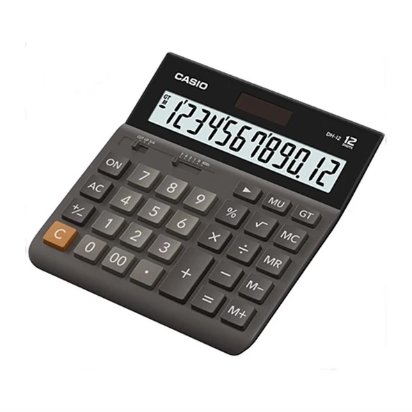 Casio DH-12 12 Hane Masa ÜstüHesap Makinesi ürün görseli 1