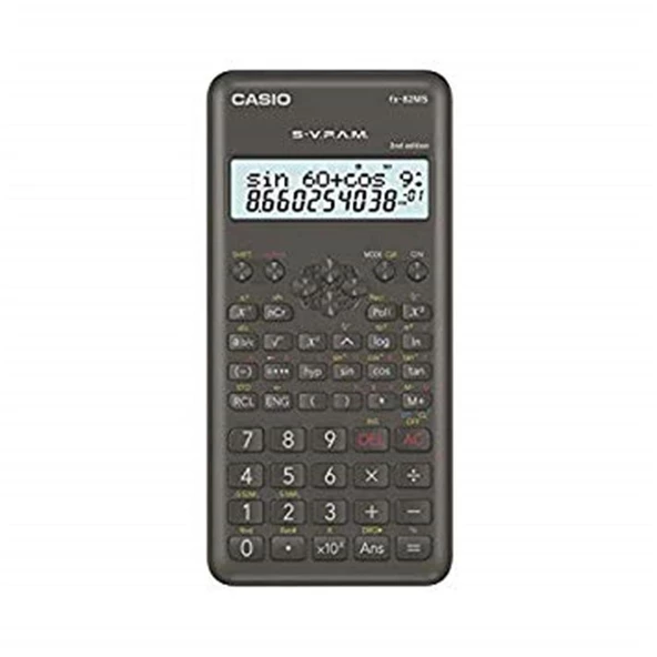 Casio FX-82MS 2. Versiyon Bilimsel Fonksiyonlu Hesap Makinesi ürün görseli 1