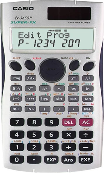 Casio FX-3650P II Bilimsel Fonksiyonlu Hesap Makinesi ürün görseli 1