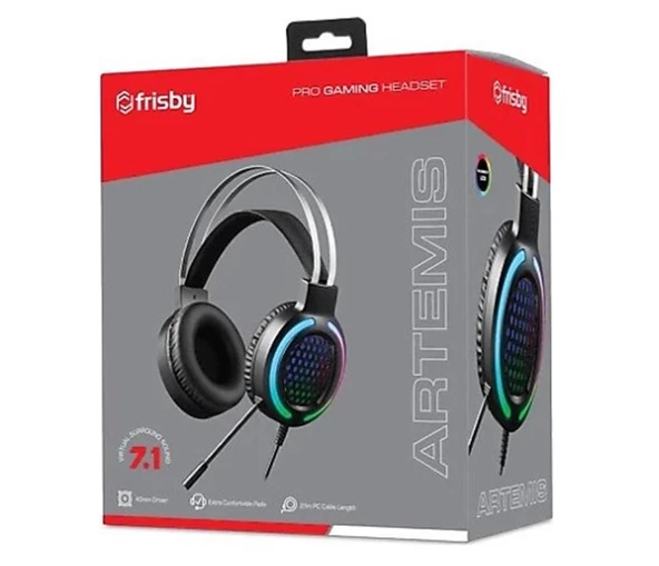 FRISBY FHP-G1505G ARTEMİS 7.1 GAMING KULAKLIK RGB ürün görseli 1