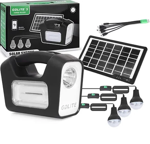 Police PK-2500 Solar Kamp Feneri ürün görseli 1