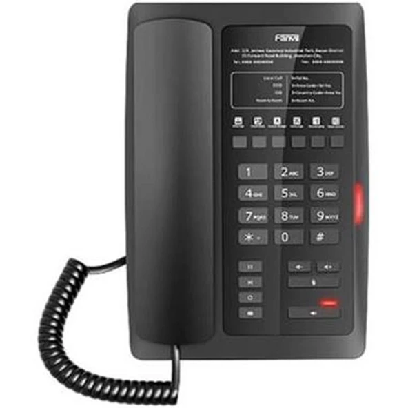 Fanvil H3 Ekransız PoE Otel Tipi Ip Telefon ürün görseli 1
