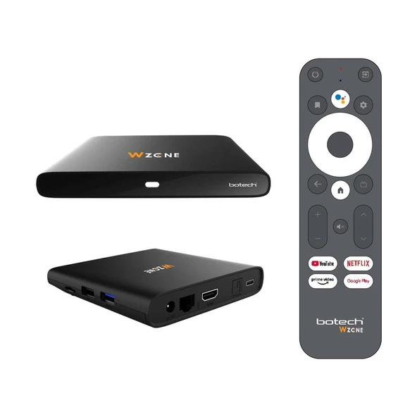 Botech Wzone 4K Android Tv Box ürün görseli 1
