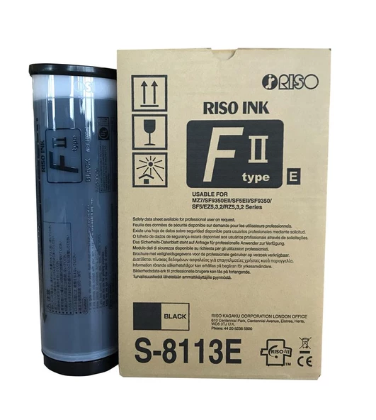 Riso S-8113E S-7612-S-4253 -SF-5030-5350 -S-6930 Orjinal Mürekkep ürün görseli 1