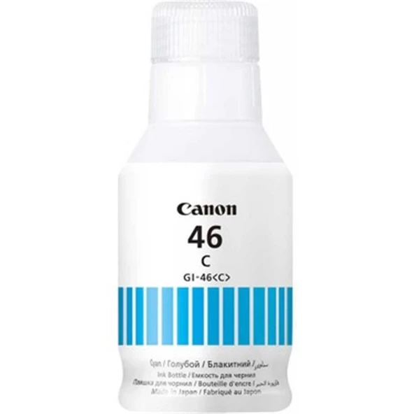 Canon GI-46C Cyan Mavi Şişe Mürekkep GX6040-GX7040 ürün görseli 1