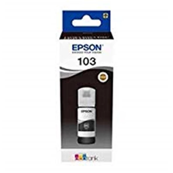 Epson 103 Black Siyah Şişe Mürekkep T00S14A L1210-3210-3250-5290 ürün görseli 1