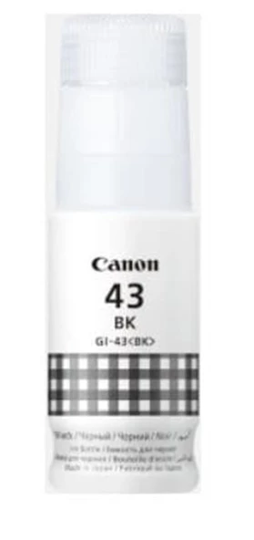 Canon GI-43BK Black Siyah Şişe Mürekkep G540-G640 ürün görseli 1