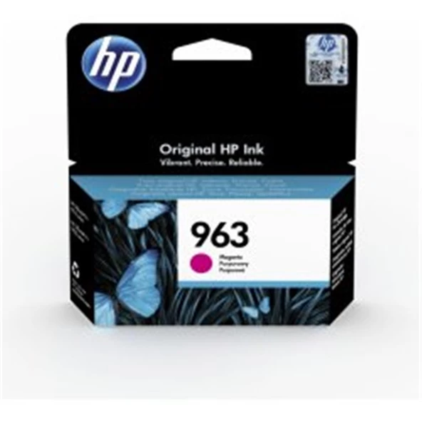 HP 963 Magenta Kırmızı Kartuş 3JA24A ürün görseli 1