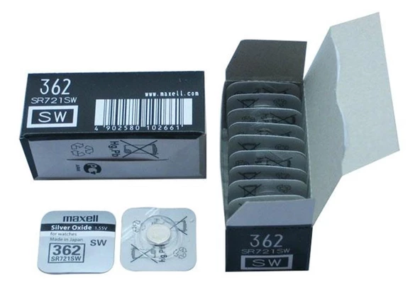 Maxell Sr-721Sw-362 10lu Paket Pil ürün görseli 1