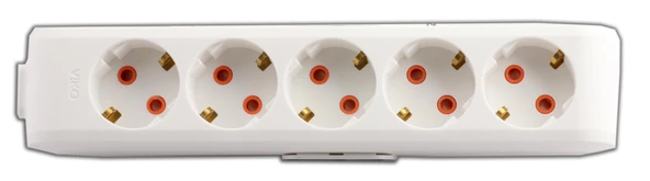 Viko Multi-Let 5li 1mt Topraklı Kablolu (90113501) ürün görseli 1