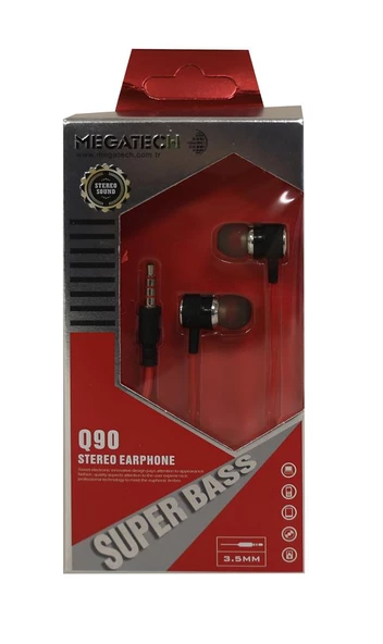 Megatech Q90 Kırmızı Mikrofonlu Kulaklık ürün görseli 1