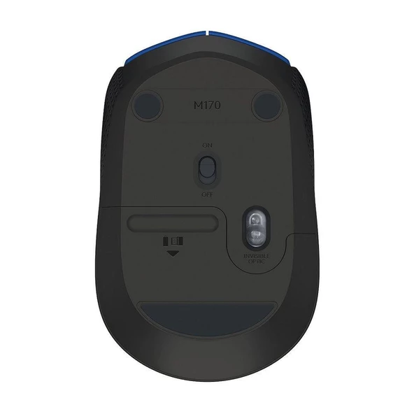Logitech 910-004640 M171 Kablosuz Mavi Mouse - Resim 2