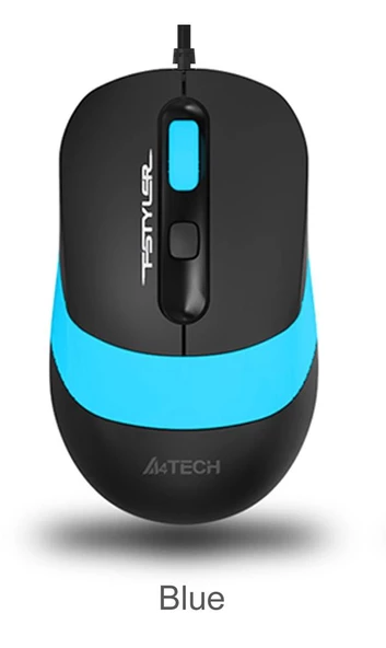 A4 Tech Fm10 Usb Fstyler Mavi Optik 1600 Dpı Mouse - Resim 2