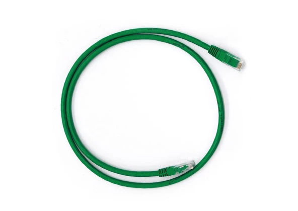 Vcom NP611B-N-2.0 Cat6 2.0MT Yeşil Utp Patch Kablo - Resim 2