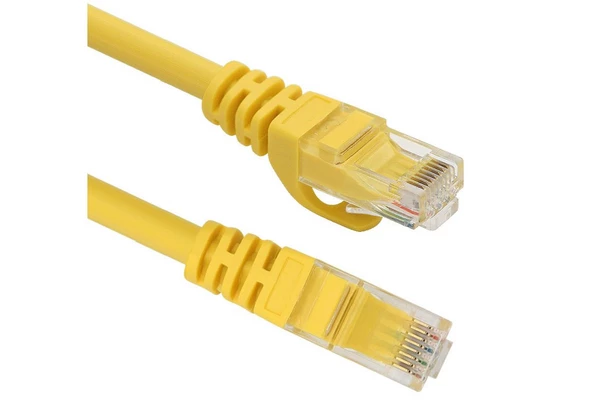 Vcom NP611B-Y-1.5 Cat6 1.5MT Sarı Utp Patch Kablo ürün görseli 1