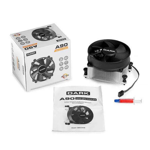 Dark DKCCA90 AM4 Ryzen Uyumlu İşlemci Soğutucu ürün görseli 1