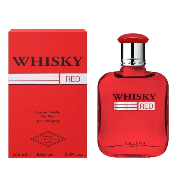 Whisky Men Red EDT 100 ml Erkek Parfümü - 2