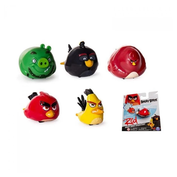 Spinmaster Angry Birds Sobre Ruedas Araçları 5 Adet Araç