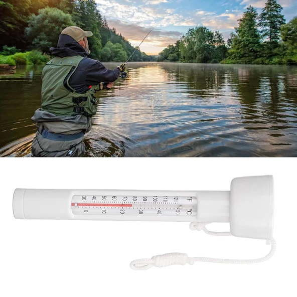 AEK-Tech Yüzer Plastik Havuz Termometresi - 5