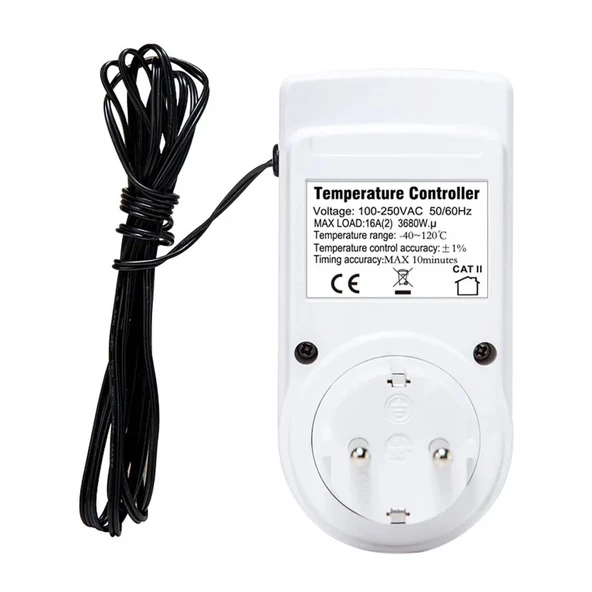 AEK-Tech Prize Takılan Termostat Pratik Sıcaklık Kontrol Cihazı - Resim 5