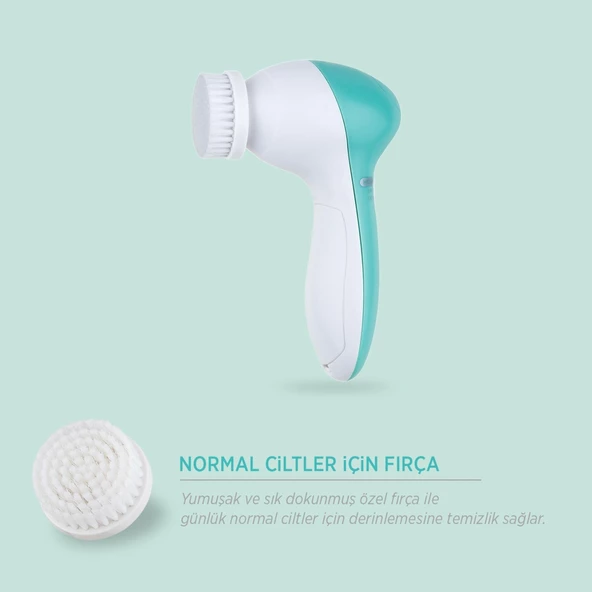 Polosmart Yüz Temizleme Cihazı 4 Başlık ve Taşıma Çantası Set - 4