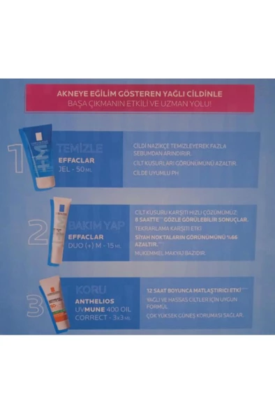 La Roche Posay effaclar tanışma kiti YENİ