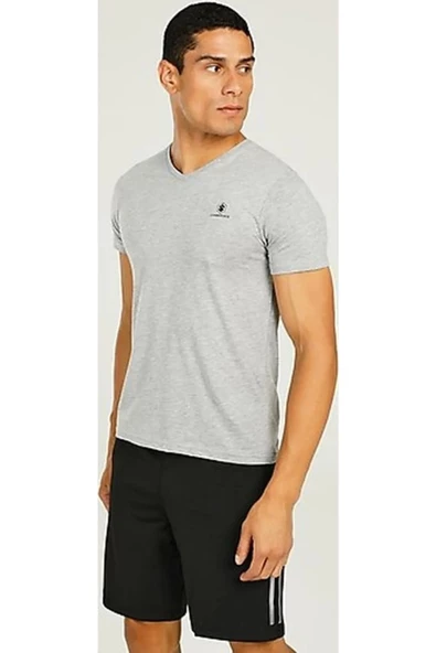 LUMBERJACK 101497401 M-CT106 BSC V NK T-SH 4FX T-SHİRT