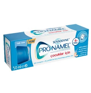 Sensodyne Promine 6-12 Yaş Florürlü Çocuk Diş Macunu 50 ml 2 Adet