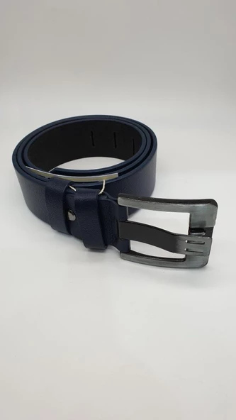 Şık ve Sade Lacivert Renk Spor Kot Kemeri - 10