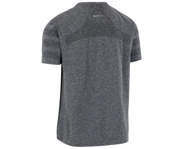 Trespass Mens Chenab TP75 Active Top Erkek Kısa Kollu Tişört Siyah - Resim 2