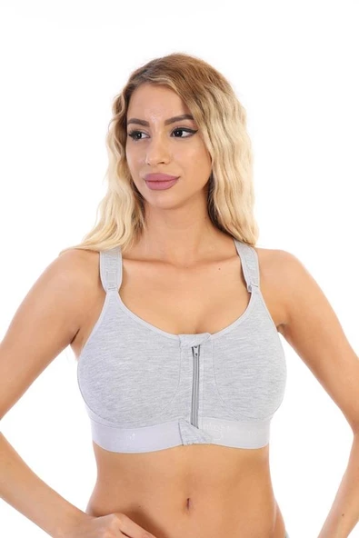 Freshness 4921 Balensiz Desteksiz Önden Fermuarlı Sütyen - 4