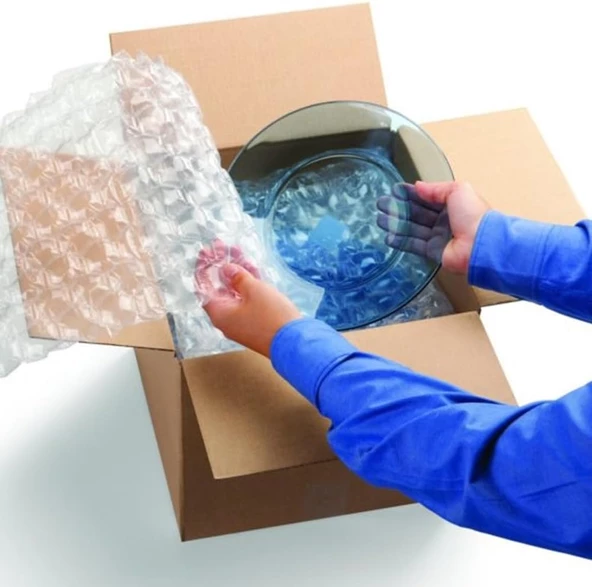 Balonlu Dispanser Naylon 33cm Genişlikte 7500cm Uzunlukta Havalı Eşya Koruma Ambalaj Pat Pat - Resim 5