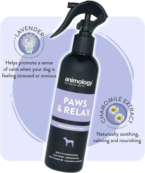 Animology Paws Relax Aromatherapy Spray Rahatlatıcı Köpek Tüy Bakım Spreyi 250 ML. - 5