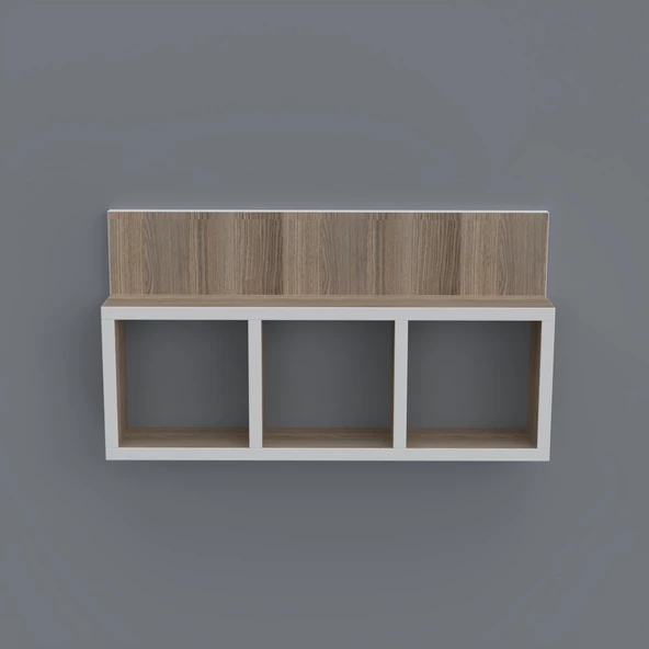 Kenzlife kitaplık hayal 030*060*20 crd duvar rafı - 2