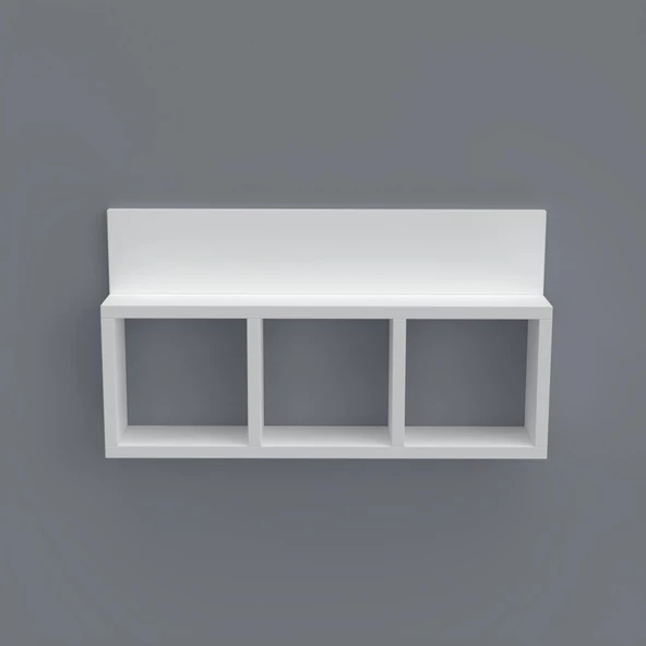Kenzlife kitaplık hayal 030*060*20 byz duvar rafı - 2