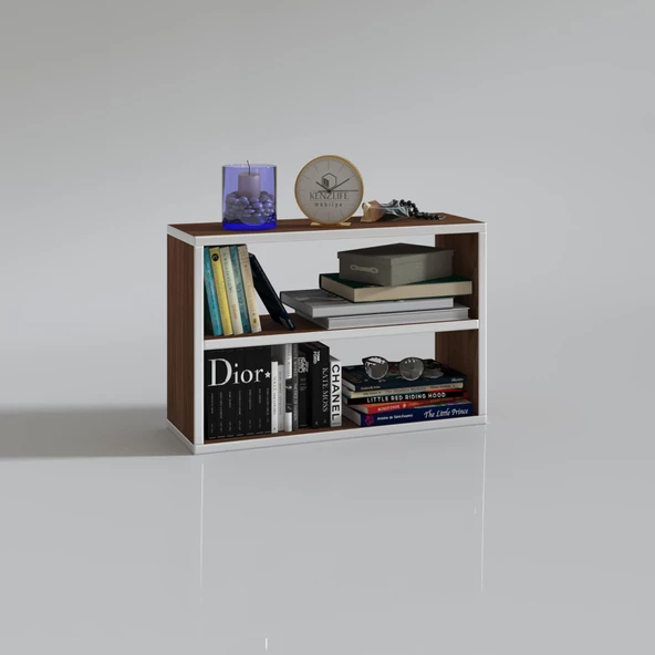Kenzlife kitaplık nihan 040*060*20 cvz duvar rafı - Resim 2