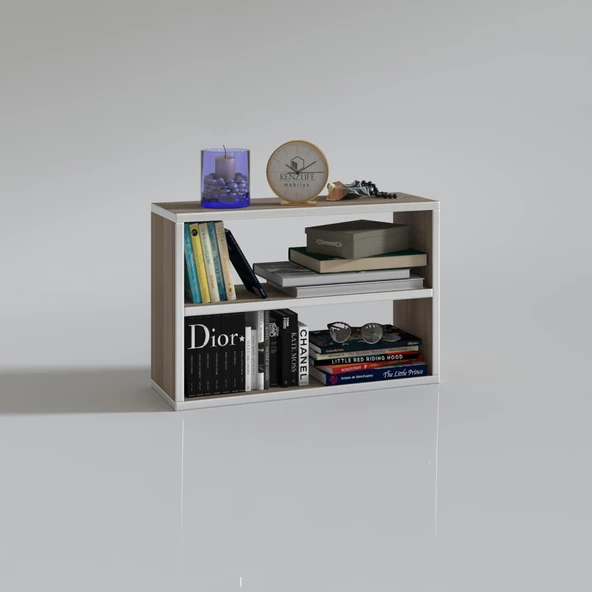 Kenzlife kitaplık nihan 040*060*20 crd duvar rafı - Resim 2