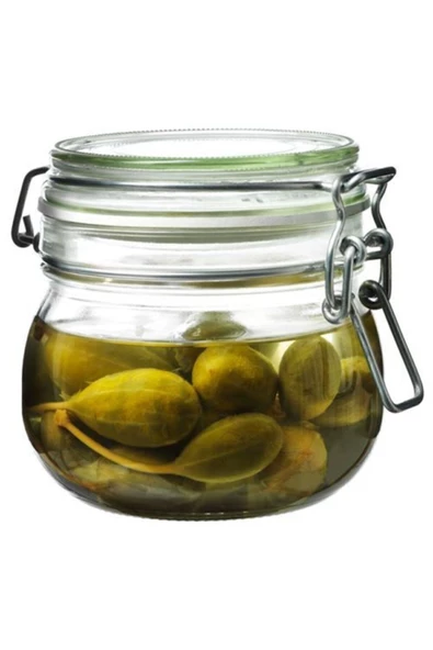 IKEA Korken Cam Kilitli Kavanoz  0,5 lt - 3