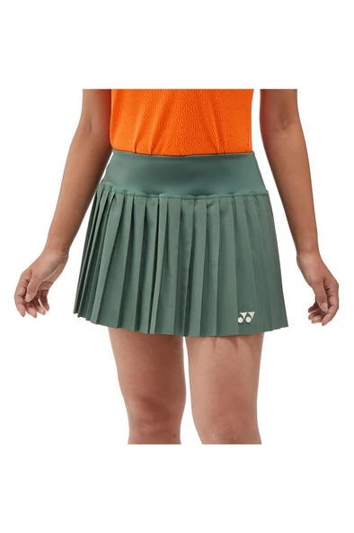Yonex Tenis Şort Etek Zeytin Yeşili Kadın 26122 - 3