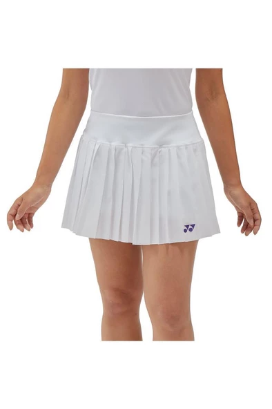 Yonex Tenis Şort Etek Beyaz Kadın 26123 - 3