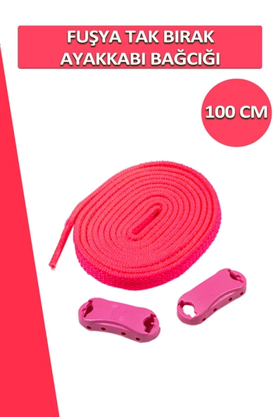Dopar Elastik Esnek Akıllı Kilit Tak Bırak Ayakkabı Bağcığı 100 CM - 2