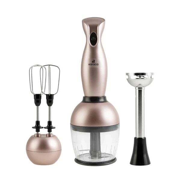 Karaca Gurme Süper 2.0 Elektrikli Evlilik Paketi Rosegold - 5