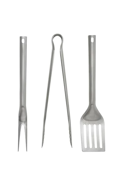 Barbekü Gereçleri Seti, Paslanmaz Çelik, Grılltıder - 3