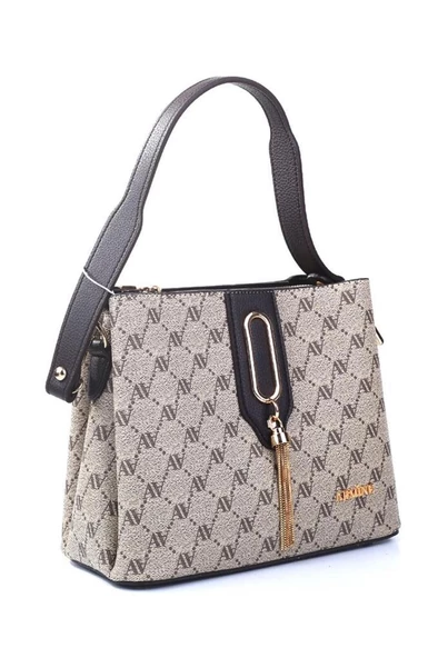 Armine 361 Noktalı Kadın El & Omuz Çantası