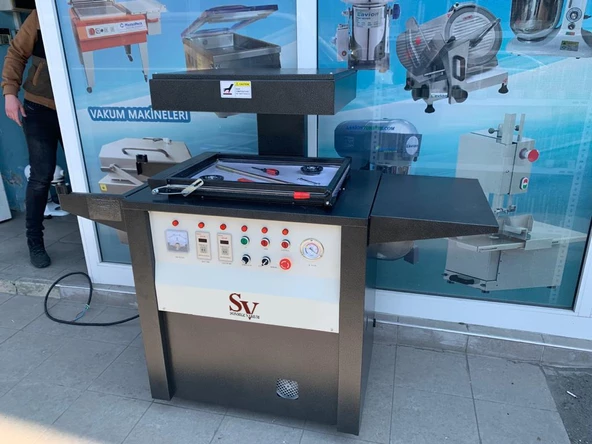 Sönmez Vakum Karton Üzeri Musluk Oyuncak Gümüş Paketleme Makinesi Skinpack Vakum Makinası - 6