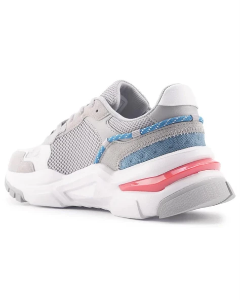 U.s. Polo Assn. Vincent 4Fx Erkek Gri-Turuncu-Mavi Sneaker Ayakkabı - 3